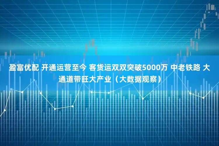 盈富优配 开通运营至今 客货运双双突破5000万 中老铁路 大通道带旺大产业（大数据观察）