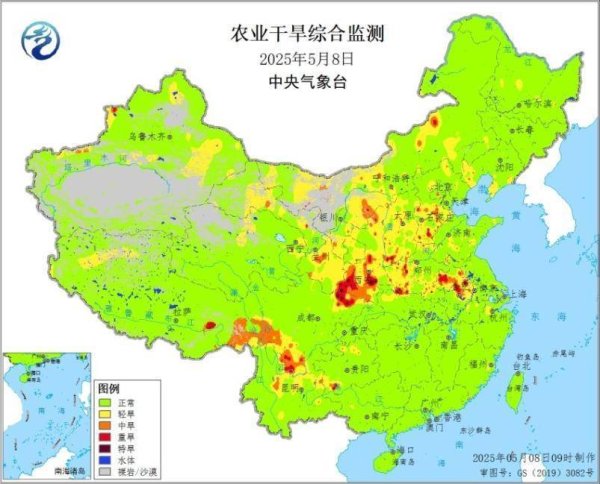 创盈配资 持续抗旱的陕西迎降水 专家：雨量较小缓解干旱有限，近一周无大范围降水