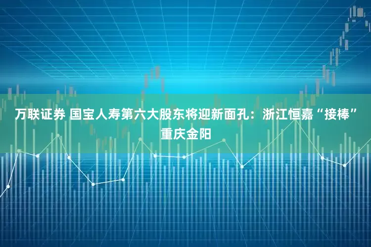 万联证券 国宝人寿第六大股东将迎新面孔：浙江恒嘉“接棒”重庆金阳